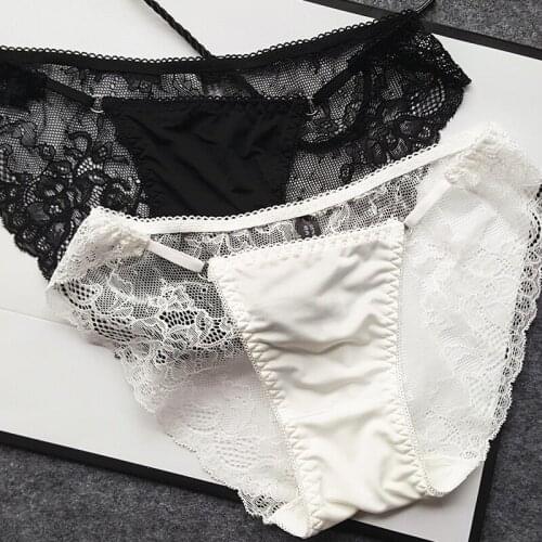 New Sexy Lace Panties Womens Underwear Panties Bikini Underwear Sexy Low Waist Underpants Traceless Hollow Out Female Briefs