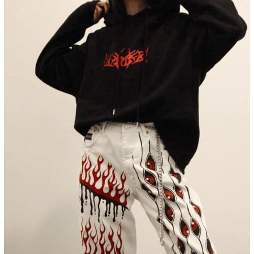 Street jeansy2k jeans 1of1jeans aesthetic jeans Rap hip hop street rock denim trousers dark denim trousers punk jeans goth jeans