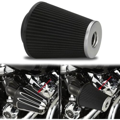Monster Sucker Air filter Element for harley touring road king street glide dyna softail sportster（ Gray color )