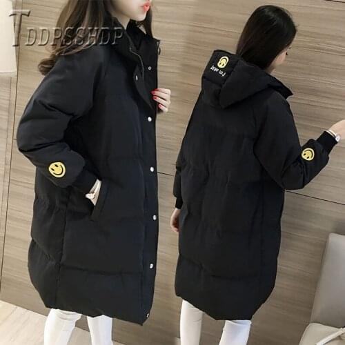 2019 Winter 3 Colors Women Parkas M-3XL Long Style Female Coat