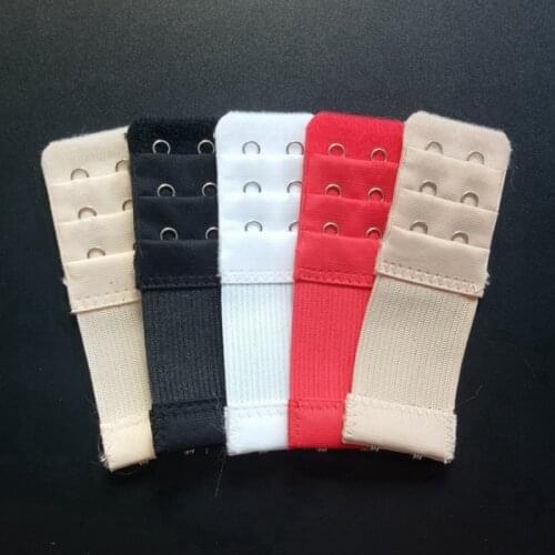 Women Bra Extender 3 Rows 2 Hooks Elastic Adjustable Lengthen Clasp for Underwear SAL99