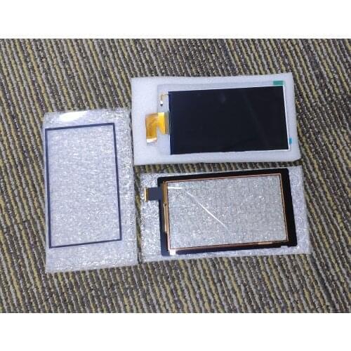 3PCS=1Set Original LCD Screen Display + Touch Digitizer + Adhesive Strips Sticker for NS Switch