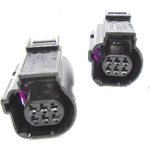 6Pin Car Original rear light harness plug connector with wire for Audi A8 S8 A5 OEM 4H 0 973 713 E