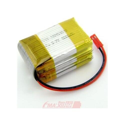 LiPo Rechargeable Battery pack 11.1V 1800mAh for Portable Device 103450C3S1P