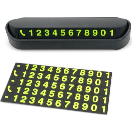 Car Styling Temporary Parking Card For BMW 1 2 3 4 5 6 7 X-series E46 E90 X1 X3 X4 X5 X6 X7 F07 F09 F10 F30 F35 F30 F31 F28