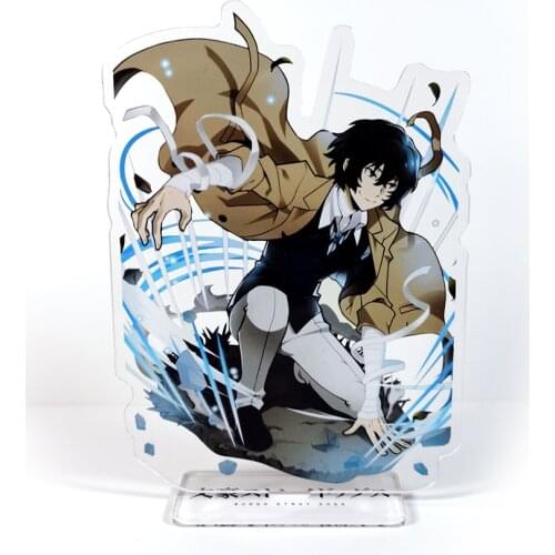 Bungou Stray Dogs Dazai Osamu GM acrylic stand figure model plate holder cake topper anime