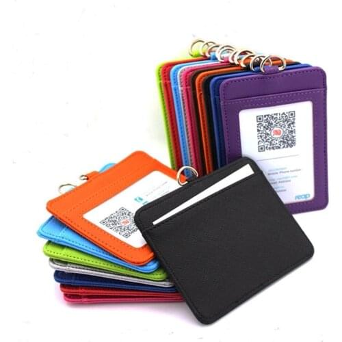 Quality High Pu Id Case Business Badge Holders for Admission Multi-function Company&school Supplies