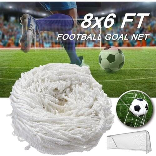 Football Net for Soccer Goal Post Junior Sports Training 8*6ft Football Net Durable Soccer Net