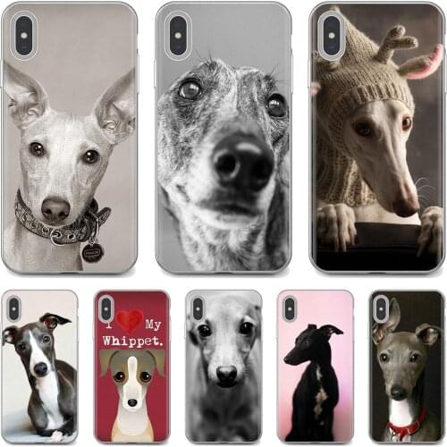 Soft Bag Case I Love My Whippet dog puppies For iPhone iPod Touch 11 12 Pro 4 4S 5 5S SE 5C 6 6S 7 8 X XR XS Plus Max 2020