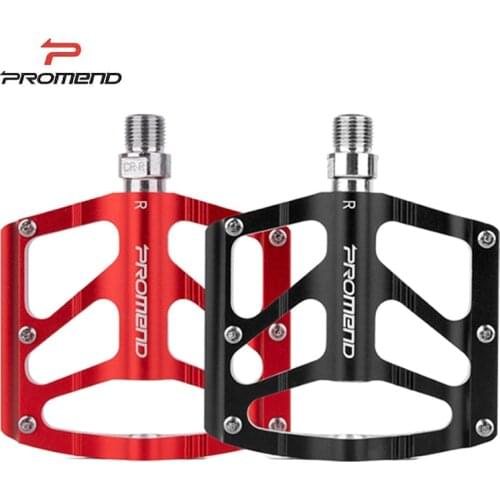 PROMEND Aluminum Alloy Bicycle Pedal Mtb Ultralight Pedal 3 Bearings Bicycle Pedal Anti-slip Mountain Bike Pedals Cycling Parts