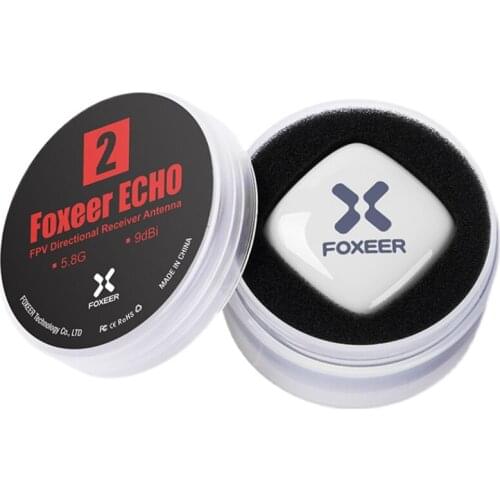 Foxeer ECHO2 5.8G 9dBi Flat Antenna FPV Directional Receiver Antenna For Quadcopter Multicopter Frame / Rc Racing Drone Parts