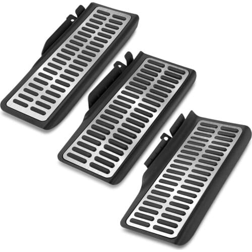 Stainless Steel FootRest Rest Pedal for Volkswagen VW Golf 5 6 Jetta MK5 MK6 Scirocco TIGUAN Passat CC B6 B7 Skoda Octavia A5