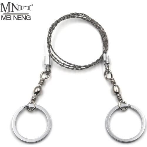 MNFT 1PCS Outdoor Fishing Portable Universal Saw stainless steel Camping life preserver Wire saw tool