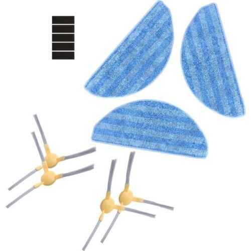 Robot Vacuum Cleaner Side Brush Mop Cloth Magic Paste for liectroux C30B Robotic Vacuum Cleaner Parts Accessories