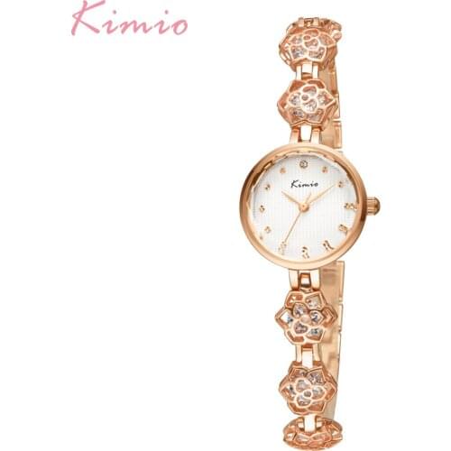 Kimio 2020 Luxury Brand Fashion Bracelet Women Wristwatches Dress Ladies Quartz Watches Relogio Feminino Gift Box Female Clock