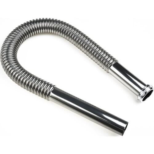 800mm Stainless Steel Siphon Flexible Sink Waste Set Sink Drain Hose For Bathroom Kitchen Basin Hoses High Quality