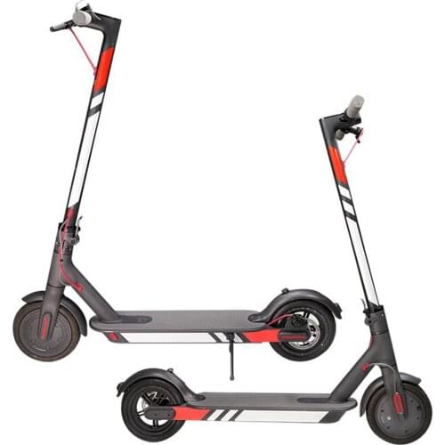 Reflective Stickers For XIAOMI MIJIA M365 Electric Scooter Night Safety Reflector Warning Reflect Light Tag Patch 6 Color Decals