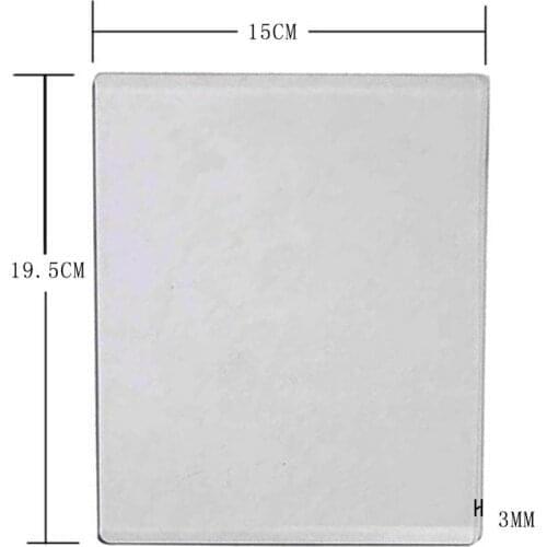 High Quality 3MM Die Cutting Embossing Machine Plate Replacement Pad For DIY Scrapbooking Die-Cut Machine Plate 15 x 19.5 CM