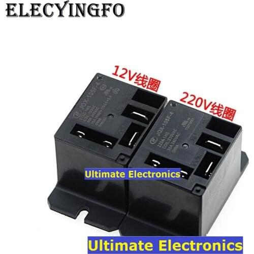 2pcs HF-JQX-105F-4-012D-1HS 30A HF-JQX-105F-4-220A-1HS Air conditioning relay