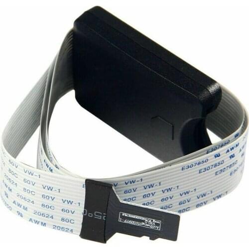 48CM/60CM SD Card Female To TF Micro SD Male Flexible Card Extension Cable Extender Adapter Reader