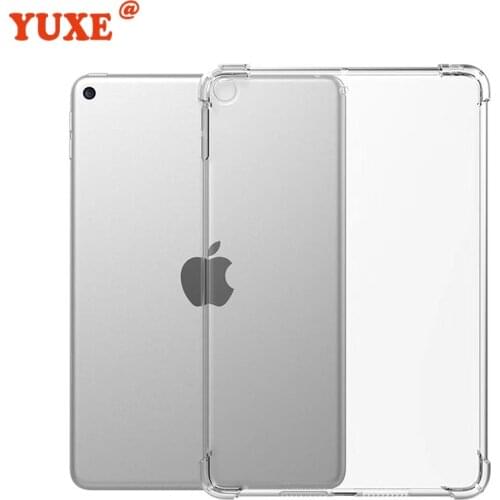 Cover For iPad Mini 1 2 3 7.9 inch A1432 A1490 A1599 A1600 Tablet Case TPU Silicon Transparent Slim Airbag Shell Cover Anti-fall