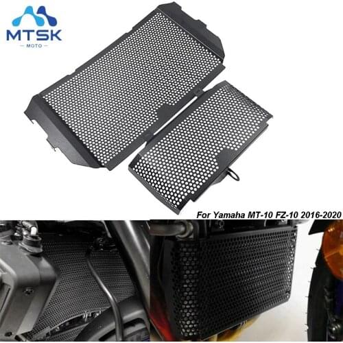 Motorcycle Radiator Guard Kit Protector Grille Grill Cover For YAMAHA MT10 MT 10 MT-10 FZ10 FZ 10 FZ 2016-2018