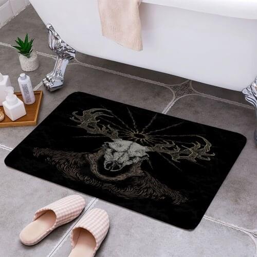 Leshen King Of The Forest 3D Print Doormats Rectangle Non-Slip DoorMat Bedroom Kitchen Entrance Print Door rugs Dropshipping