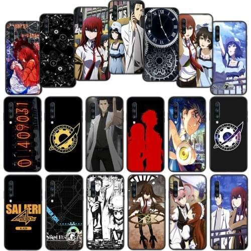 Steins Gate Soft Cover Case for Samsung Galaxy S20fe S21 Plus A02 A12 A32 A52 A72 F62 M02 M62 Ultra Cover