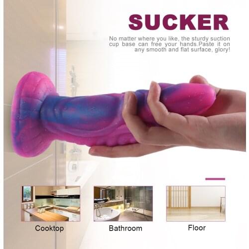 Silicone Soft Dildo Anal Plug Sex Toy Realistic Penis with Suction Cup Strapon Dildos For Women Men Masturbator