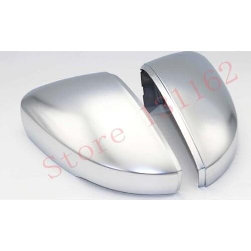 2pcs Replacement Rear View Rearview Mirror Cover Trim For VW Polo 6C 2014 2015 2016 2017