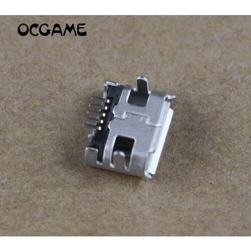 OCGAME 20pcs/lot New long pin Power Joystick Connector Port Power Charger Socket Mini Usb Data For PS4 Wireless Controller