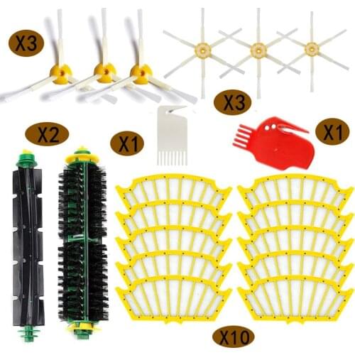 Full Set Accessories for iRobot Roomba 500 Series 510 520 530 535 532 550 560 570 590 Robot Vacuum Cleaner Brush Filter Kits