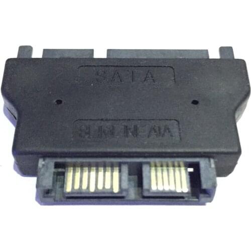 SATA 22 pin 22p male to ODD slimline SATA 13 pin male CD-ROM convertor adapter