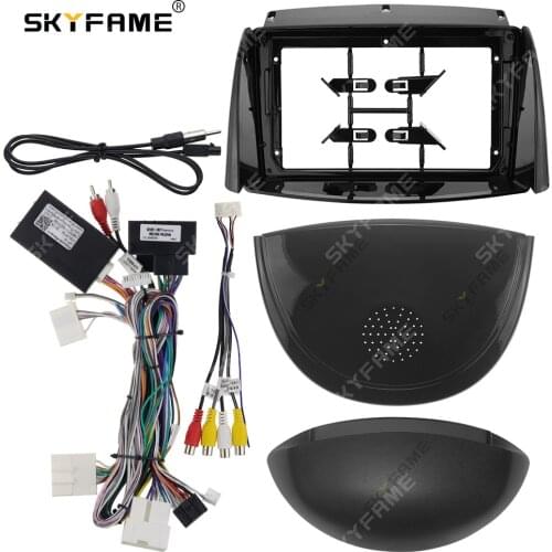 SKYFAME Car Frame Cable Canbus For Renault Koleos 2007-2016 Android Big Screen Dask Kit Fascia Frame