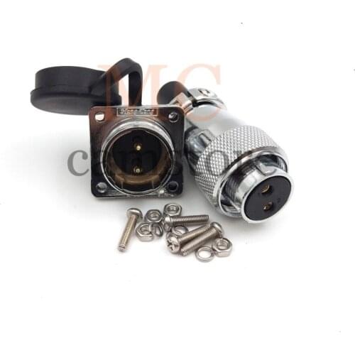 WS20, 2pin Waterproof connectors, LED power cable connector male and female, car connector, electrical power plug socket