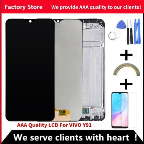 6.2" AAA Quality LCD For VIVO Y91 LCD With Frame Display Screen For VIVO Y91 LCD Screen Display 1520*720