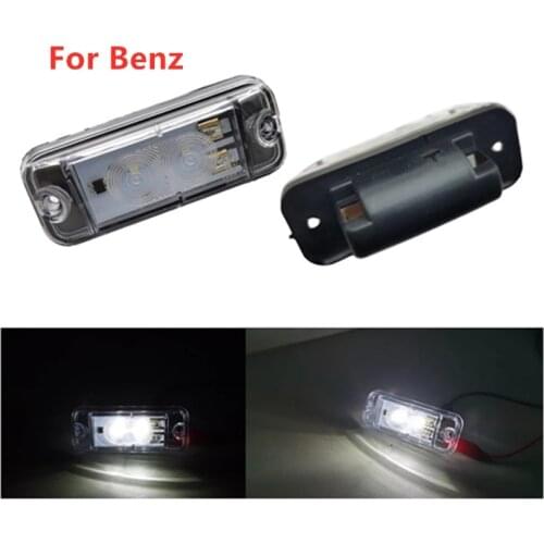 2Pcs 24v truck parts For Mercedes Benz ActorsVario Axor Econic Position Lamp White 0028200056 For Axor cabin roof lamp