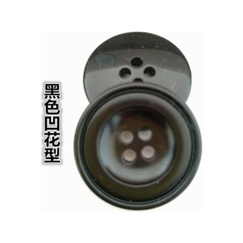 A6 Sewing Resin matte round 18mm buttons for men suit trousers black buttons for women woolen coat buttons