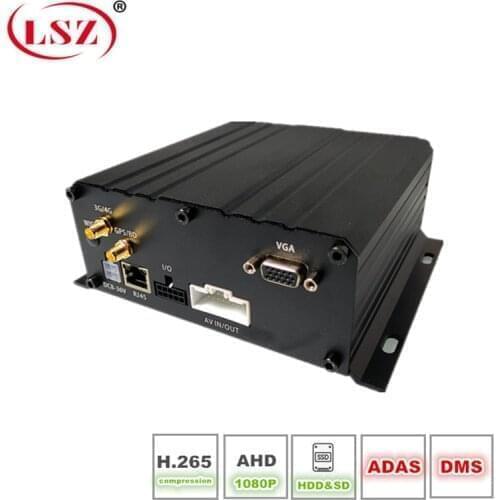 AHD 1080P car dvr audio alarm anti driver fatigue/sleep sensor mdvr adas for mining fleet road safety