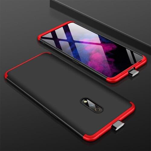 3 IN 1 Case For OPPO K3 Realme X Case 360 Full Protection Shockprrof Matte Cover For OPPO Realme X RMX1901 OppoK3 CPH1955 Coque
