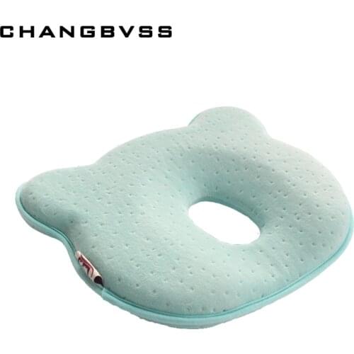 Memory Foam Baby Pillows Breathable Baby Shaping Pillows to Prevent Flat Head Ergonomic Newborns Pillow almofada infantil 0~12M