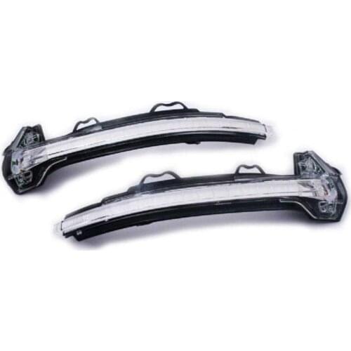 Sequential Style Side Mirror Turn Signal Light Clear Lens For Audi A4 A5 B9