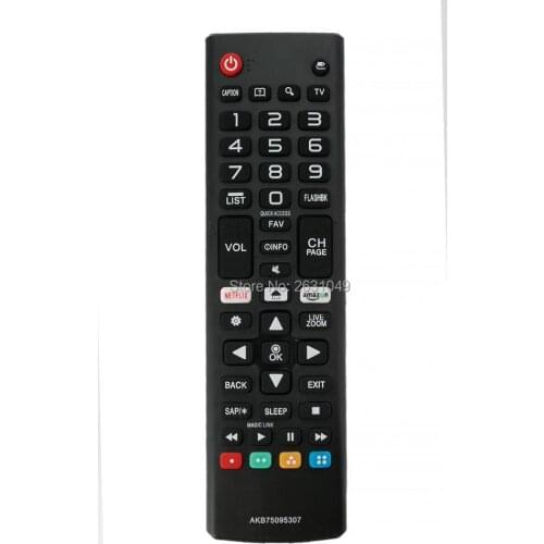 AKB75095307 Remote for LG TV 43LJ550M 43LJ5500 43LJ5550 49LJ550M 49LJ5500 49LJ5550 55LJ550M 55LJ5500 55LJ5550 43LJ5500-UA