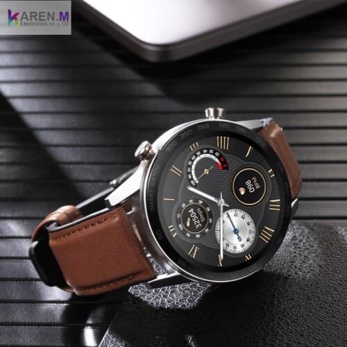 Business Smart Watch Mens Bluetooth Call Music ECG + PPG IP68 Waterproof Blood Pressure Heart Rate Fitness Tracker Smartwatch
