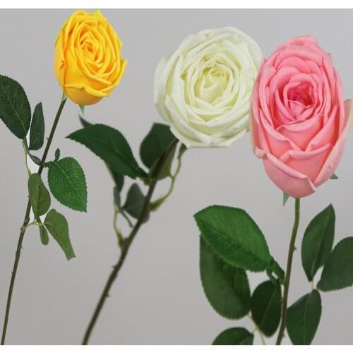 High quality hand moisturizing rose flower table flower decoration indoor display wedding fake flower photography props crown ro