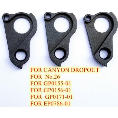 2pc CNC Bicycle derailleur hanger For CANYON No.26 CANYON Torque Spectral CF Neuron Sender Strive Dude CF AL Neuron MECH dropout