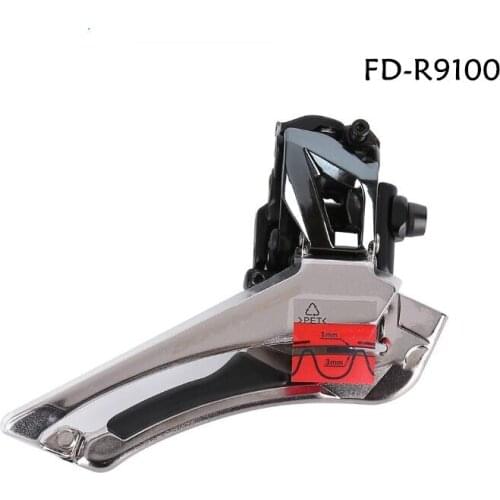 R9100 FD-R9100 11 Speed Road Bike Bicycle Front Derailleur Braze on Clamp 31.8mm 34.9mm