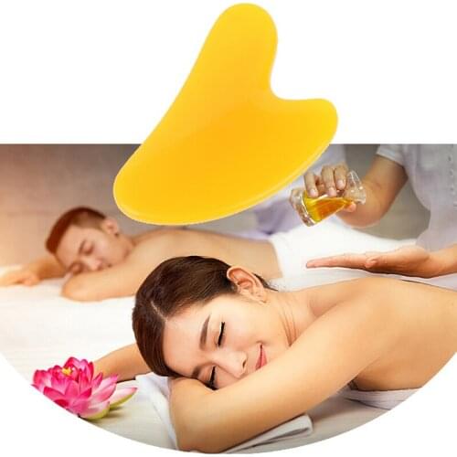 1PC Gua Sha Scraping Massage Tool Body Massager Board SPA Acupuncture Scraper