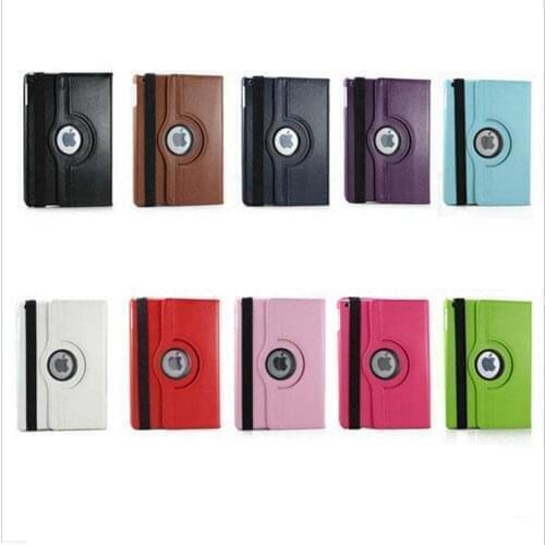 100Pcs/lot 360 Rotating PU leather Cover Case For iPad Pro 11 inch 2018 2020 Tablet Case