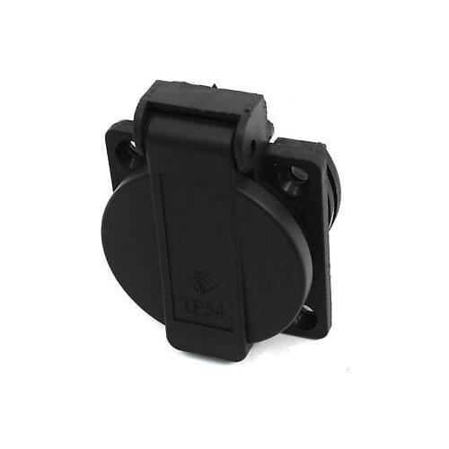 16A AC 250V IP54 German Type CEE 7/4 Schuko Socket Adapter Connector